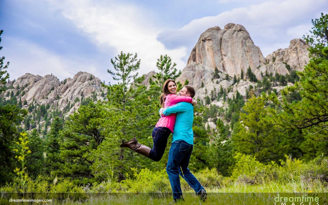 Lumpy Ridge Engagement | Estes Park, CO | Kristen + Blake